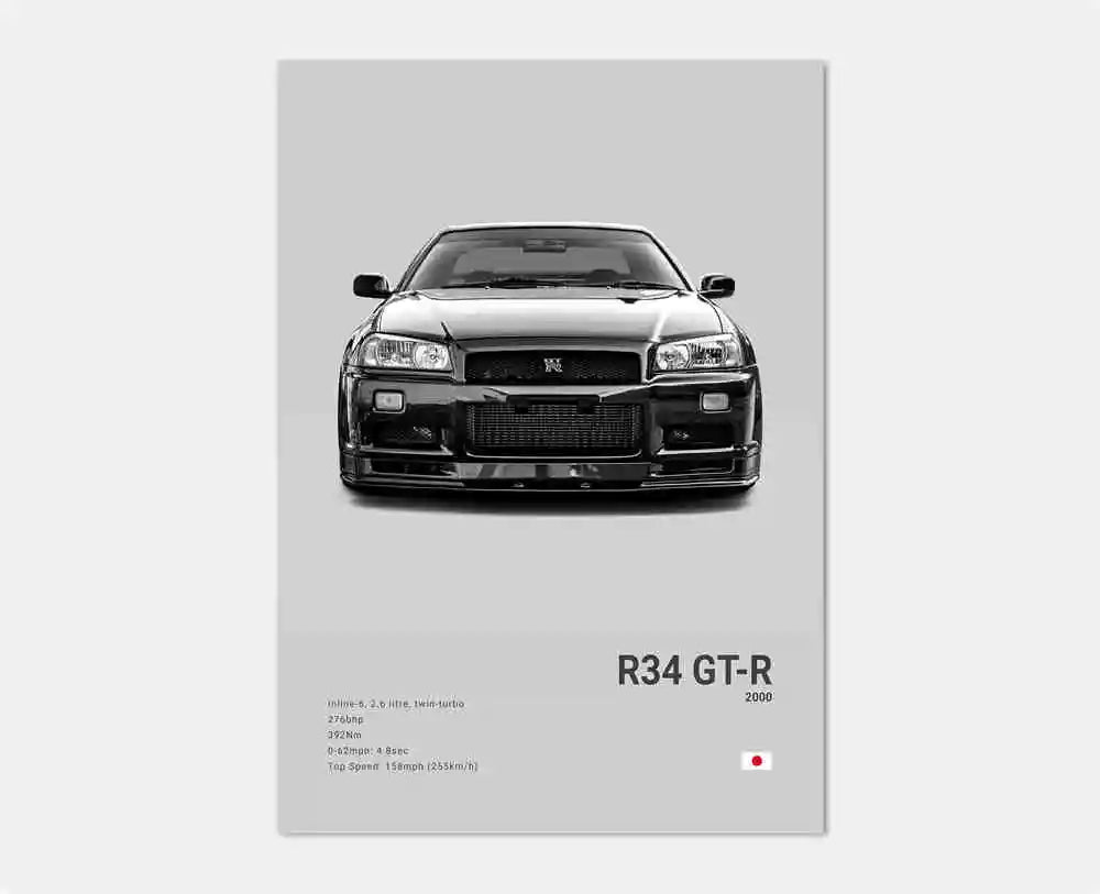 Japanese Cars Wall Art