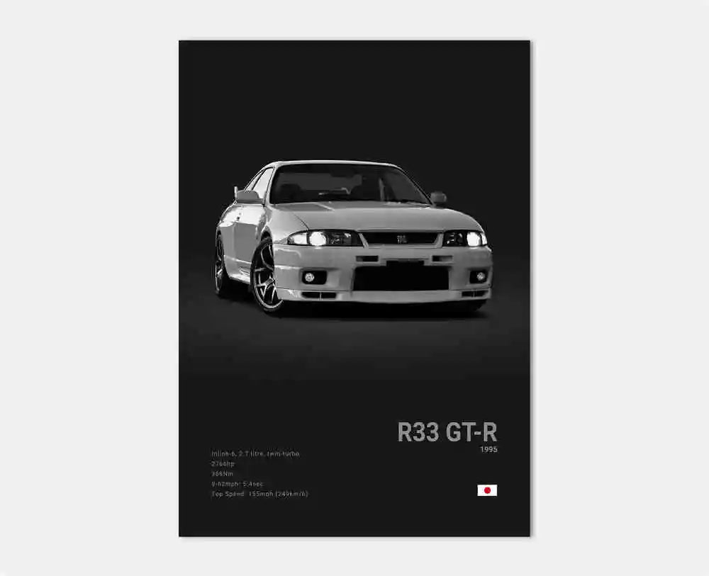 Japanese Cars Wall Art