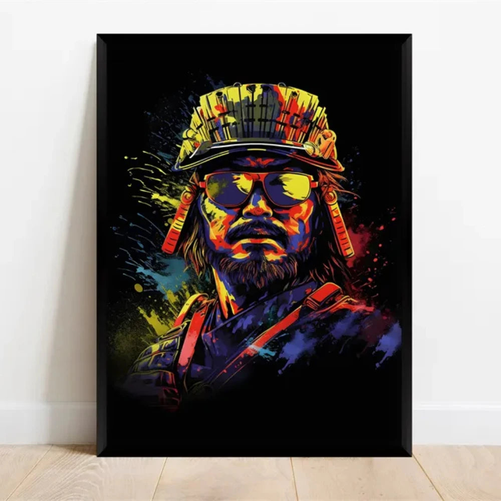 Neon Video Game Wall Art