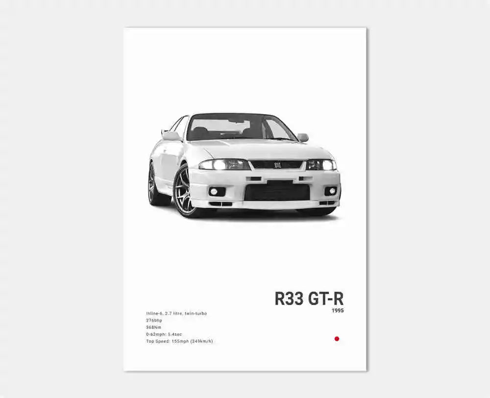 Japanese Cars Wall Art