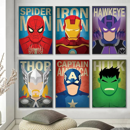 Marvel Comic Canvas