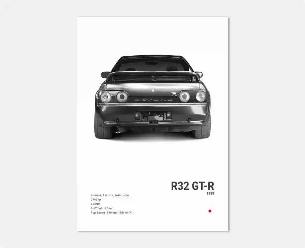 Japanese Cars Wall Art