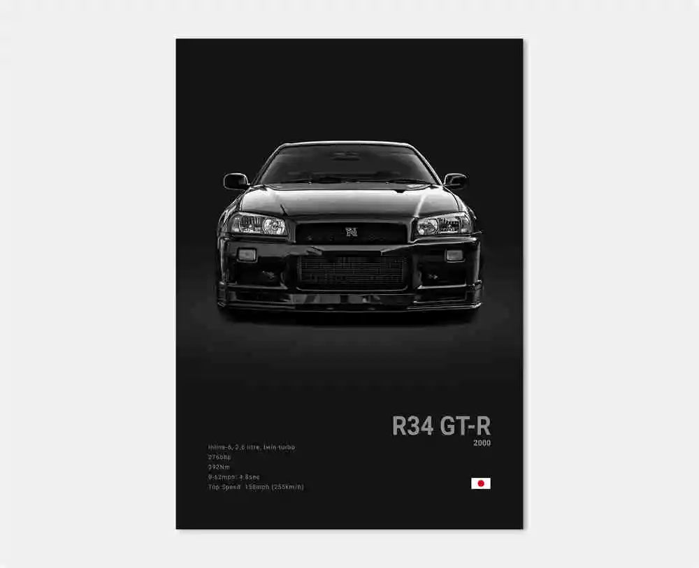 Japanese Cars Wall Art