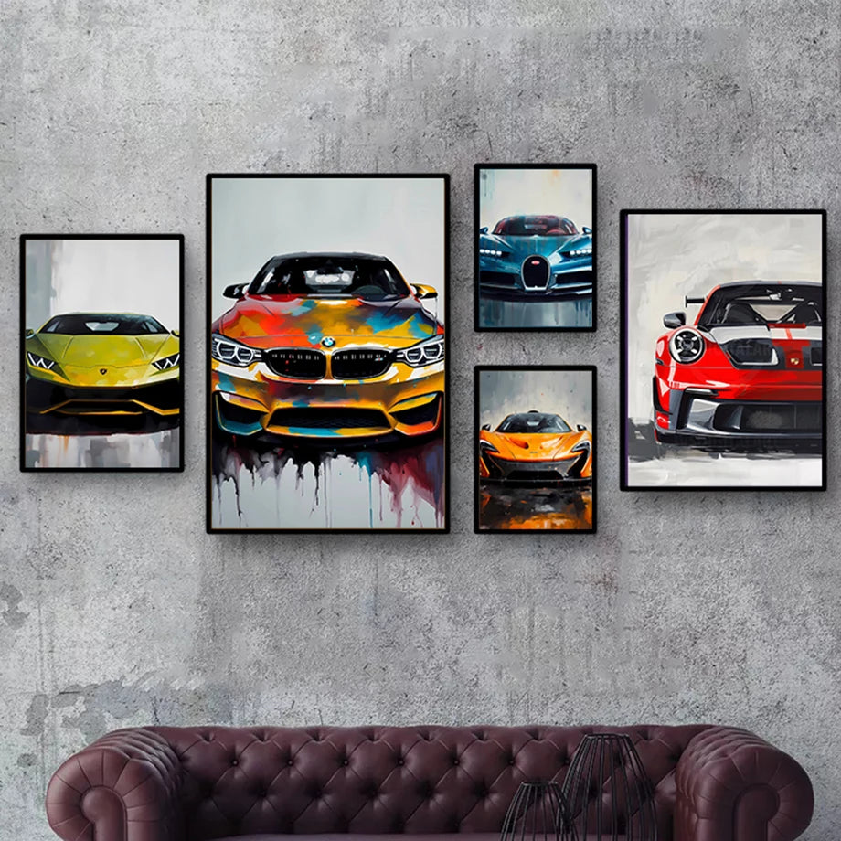 Cool Sports/Supercar Car Wall Art