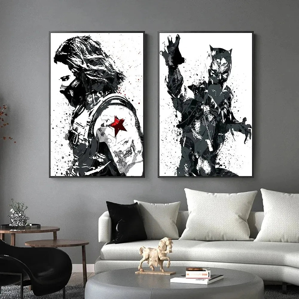 Marvel Movie Avengers Canvas