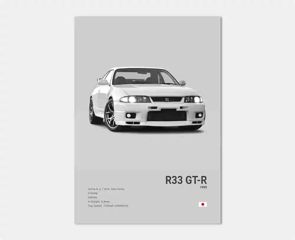 Japanese Cars Wall Art