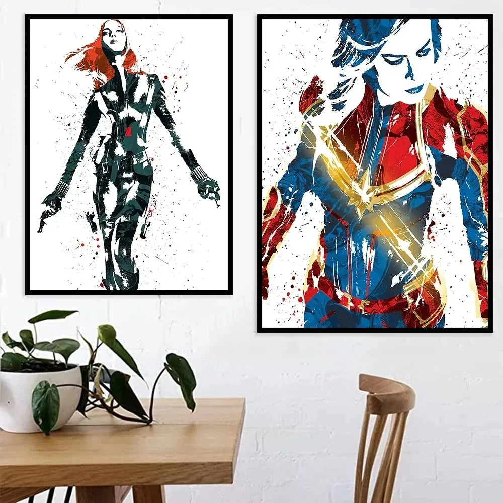 Marvel Movie Avengers Canvas