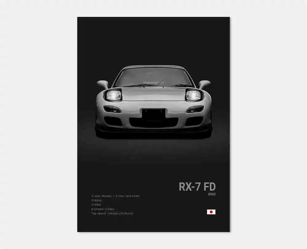 Japanese Cars Wall Art